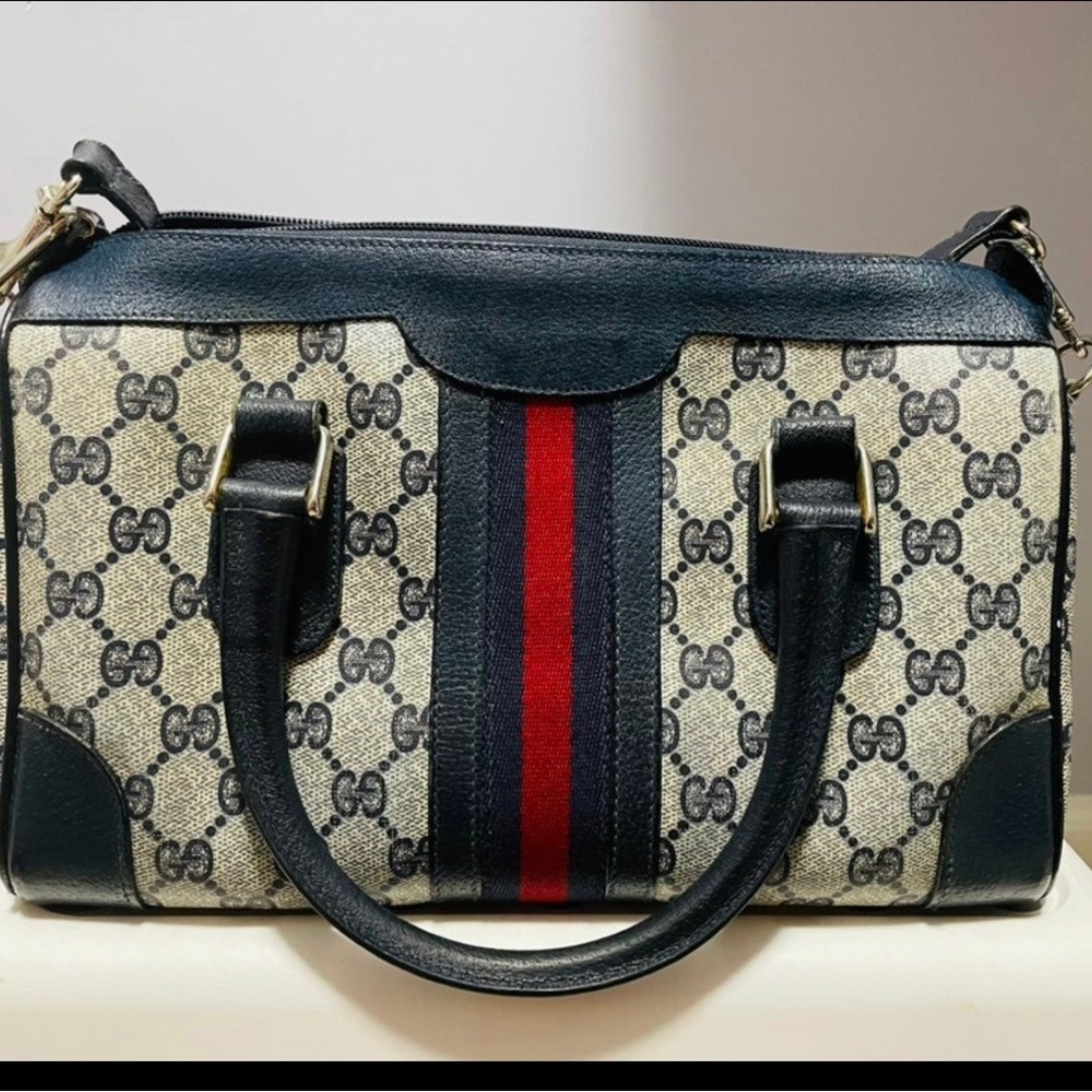 Authentic Gucci GG Boston bag - Picture 2 of 14